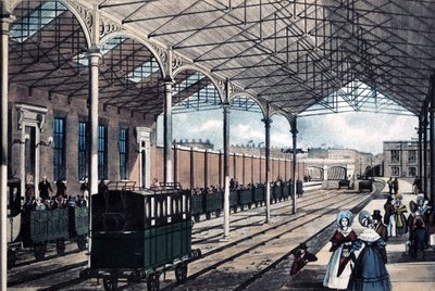 Stazione di Euston, Londra, 1837 da English School